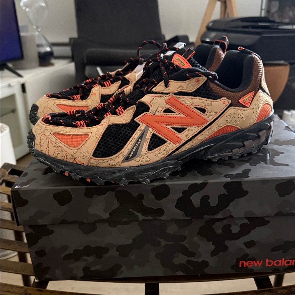 Joe Fresh Goods New Balance 610 Athletic Shoes - Tan and Orange